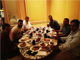 افطار رمضانى لفريق العمل